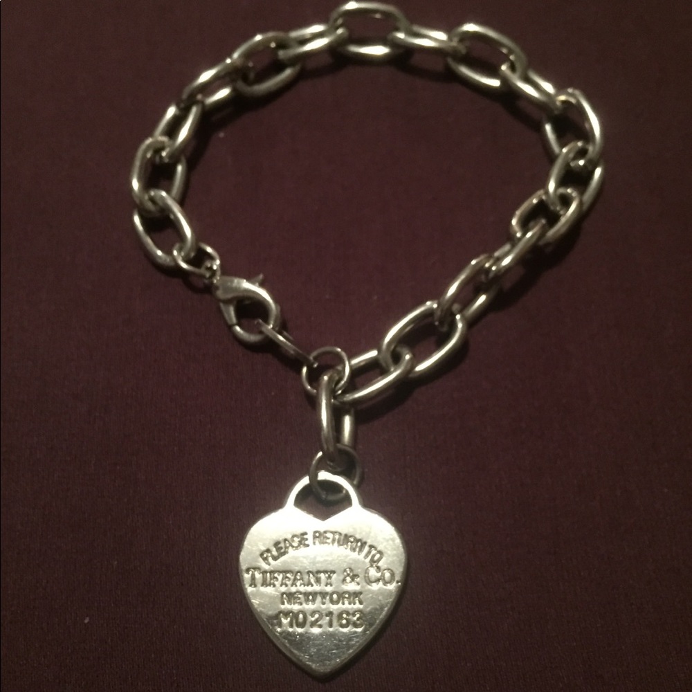 Tiffany & Co. Heart Charm Bracelet